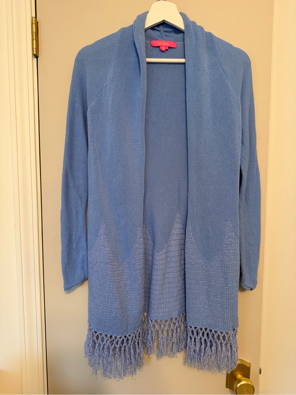 Lilly Pulitzer Tatum Cardigan in Periwinkle Blue